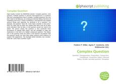 Borítókép a  Complex Question - hoz
