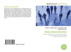 Borítókép a  Hasty Generalization - hoz