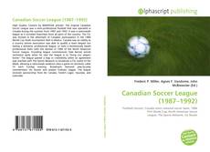 Buchcover von Canadian Soccer League (1987–1992)