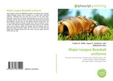 Major League Baseball uniforms kitap kapağı