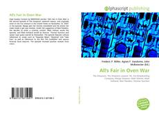 Bookcover of All's Fair in Oven War
