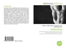 Capa do livro de Harley Race 