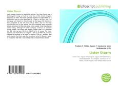 Capa do livro de Lister Storm 