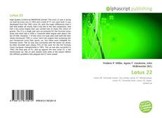 Capa do livro de Lotus 22 