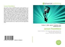 Обложка Jansen Panettiere
