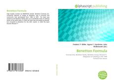 Borítókép a  Benetton Formula - hoz