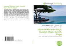 Capa do livro de Hiiumaa (German: Dagö, Swedish: Dagö, Danish: Dagø) 