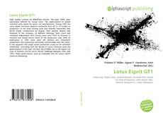 Capa do livro de Lotus Esprit GT1 