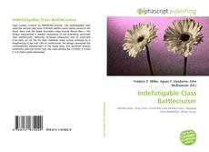 Bookcover of Indefatigable Class Battlecruiser