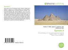 Capa do livro de Ramsès II 