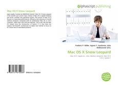 Bookcover of Mac OS X Snow Leopard