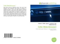 Capa do livro de Cello (Web Browser) 