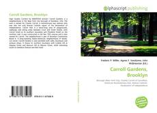 Bookcover of Carroll Gardens, Brooklyn