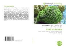 Capa do livro de Calcium Reactor 