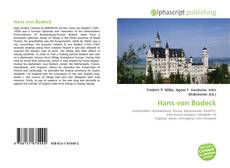 Bookcover of Hans von Bodeck