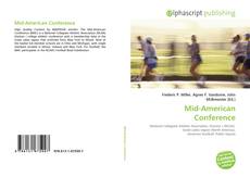 Capa do livro de Mid-American Conference 