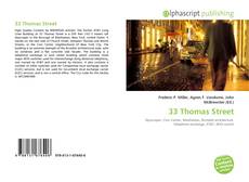 Borítókép a  33 Thomas Street - hoz