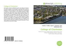 Borítókép a  College of Charleston - hoz