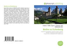 Capa do livro de Botho zu Eulenburg 