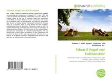 Borítókép a  Eduard Vogel von Falckenstein - hoz