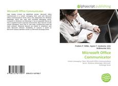 Borítókép a  Microsoft Office Communicator - hoz