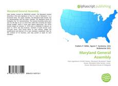 Borítókép a  Maryland General Assembly - hoz