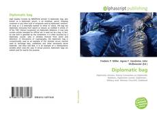 Borítókép a  Diplomatic bag - hoz