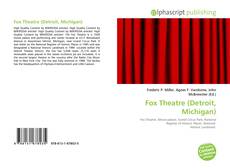 Copertina di Fox Theatre (Detroit, Michigan)