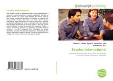 Exodus International的封面