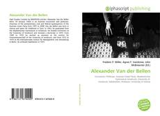 Alexander Van der Bellen的封面
