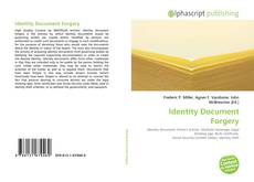 Couverture de Identity Document Forgery