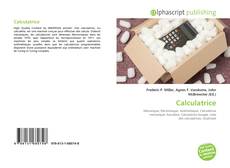 Borítókép a  Calculatrice - hoz
