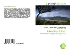 Capa do livro de Little Miami River 
