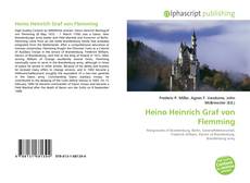 Capa do livro de Heino Heinrich Graf von Flemming 