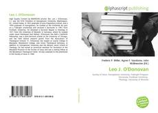 Capa do livro de Leo J. O'Donovan 