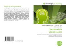 Capa do livro de Société de la Connaissance 