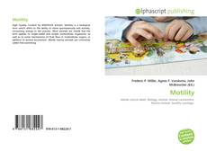 Capa do livro de Motility 