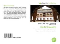 Capa do livro de Mortar (masonry) 