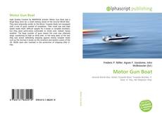 Borítókép a  Motor Gun Boat - hoz