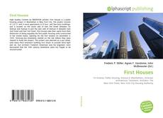 Borítókép a  First Houses - hoz