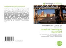 Borítókép a  Hawaiian sovereignty movement - hoz