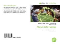 Bookcover of Motivic Zeta Function