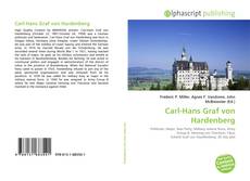 Bookcover of Carl-Hans Graf von Hardenberg