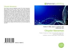 Bookcover of Chrysler Norseman