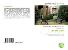 Capa do livro de Cheyne Walk 