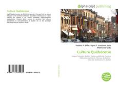 Borítókép a  Culture Québécoise - hoz