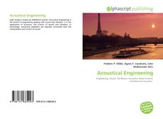 Borítókép a  Acoustical Engineering - hoz