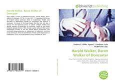 Обложка Harold Walker, Baron Walker of Doncaster
