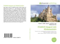 Capa do livro de Friedrich August von Klinkowström 