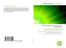 Capa do livro de Fraction Continue 